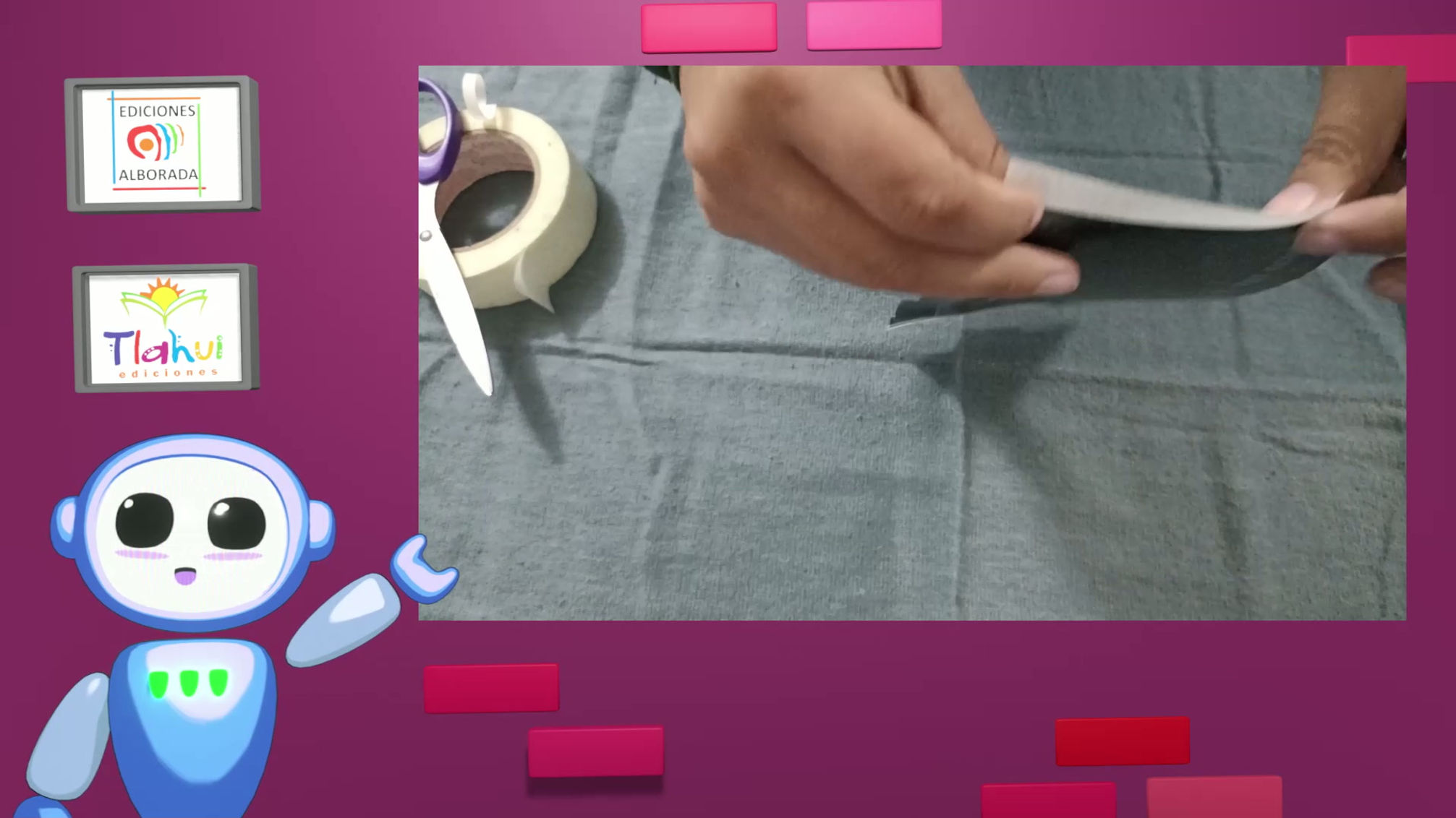 EXPERIMENTOS ROBO TIC 2°